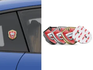 Dacia Metall Kuppel Emblem Tuning Design Glänzend Max